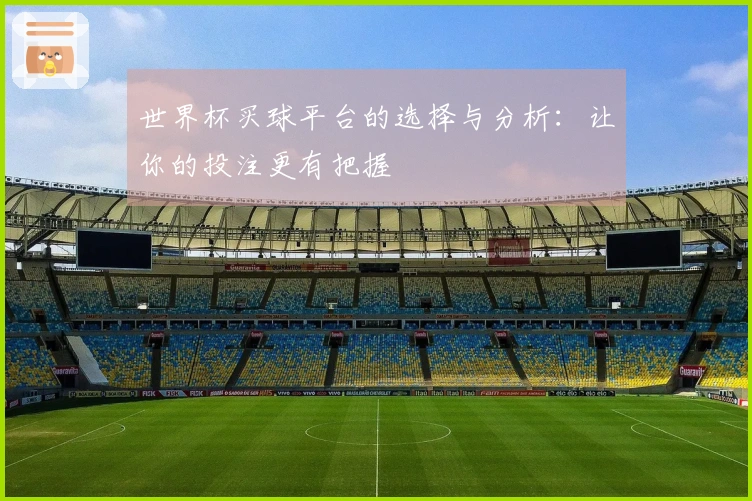 世界杯买球平台的选择与分析：让你的投注更有把握